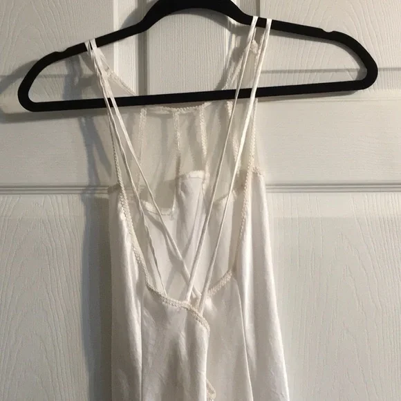 Vintage Victoria’s Secret gold label white nightgown